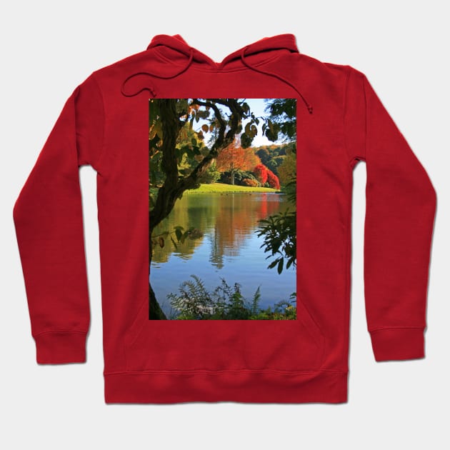 By The Lake Hoodie by RedHillDigital